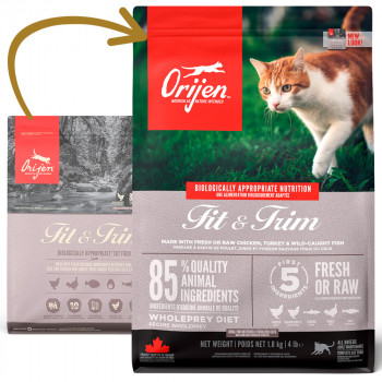 Orijen Fit & Trim - Ração Para Gato Para Controlo Do Peso
