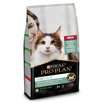 Pro Plan LiveClear Gato Adulto Esterilizado - Salmão