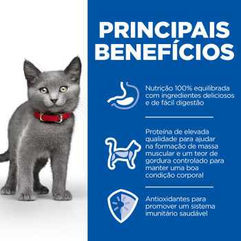 Hill'S Sterilised Kitten - Ração Seca Para Gatinho Esterilizado - Frango