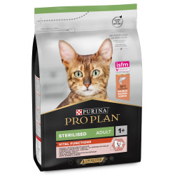 Pro Plan Sterilised Vital Functions - Ração Seca Para Gato Adulto Esterilizado Para Suporte Da Função Renal - Salmão