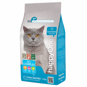 HappyOne Gato Esterilizado Salmão