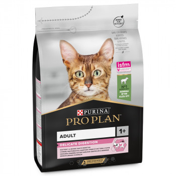 Pro Plan Delicate Delicate Digestion Adult - Ração Seca Para Gato Com Sensibilidade Digestiva - Borrego