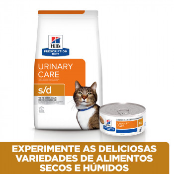 Hill'S PD Urinary Care S/D - Ração Seca Para Gato Para Suporte Da Saúde Urinária - Frango