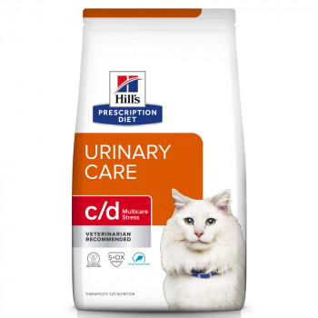 Hill'S PD Urinary Care C/D Multicare Stress - Ração Seca Para Gato Para Suporte Da Saúde Urinária - Frango