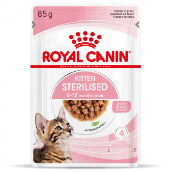 Royal Canin Kitten Sterilised Em Molho
