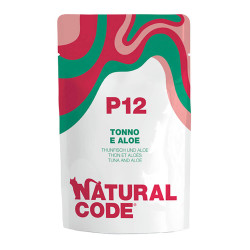 Natural Code P12 - Alimento Húmido Para Gato - Filete De Atum E Aloé Vera