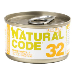 Natural Code 32 - Alimento Húmido Em Gelatina Para Gato - Atum E Arandos