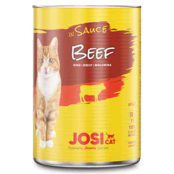 JosiCat - Alimento Em Molho Para Gato - Vaca