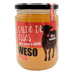 Weso - Caldo De Ossos De Vitela Para Cão E Gato