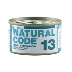 Natural Code 13 - Alimento Húmido Para Gato - Atum E Queijo