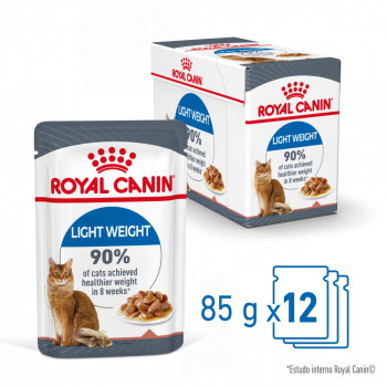 Royal Canin Wet Ultra Light Em Molho Gato Adulto