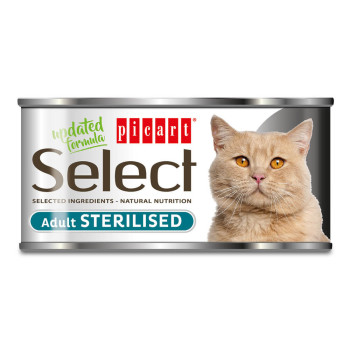 Picart Select - Alimento Húmido Grain Free Para Gato Esterilizado