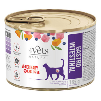 4VETS Dieta Veterinária Gato - Gastrointestinal