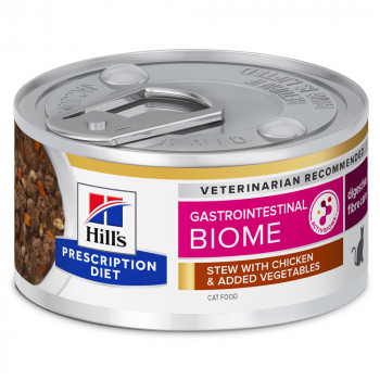 Hill'S PD Gastrointestinal Biome - Alimento Em Patê Para Gato Para A Saúde Digestiva - Frango E Legumes