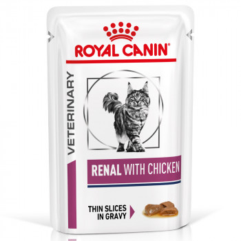 Ração Para Gato Royal Canin Wet Renal Chicken
