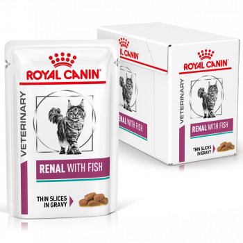 Royal Canin - Patê Para Gatos Com Doença Renal - Peixe