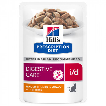 Hill'S PD Digestive Care I/D - Alimento Em Molho Para Gato Com Problemas Digestivos - Frango