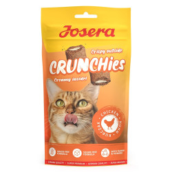 Josera - Snacks Crunchies Com Recheio De Frango Para Gato