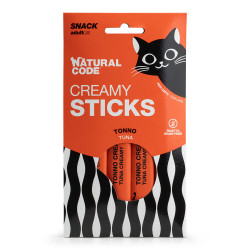 Natural Code Creamy - Snack Líquido De Atum Para Gato