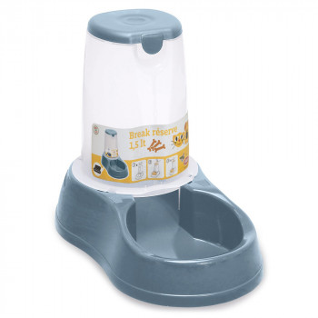 Comedouro Dispensador Break Reserve Para Cães E Gatos