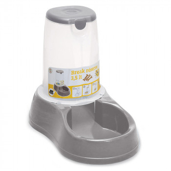 Comedouro Dispensador Break Reserve Para Cães E Gatos