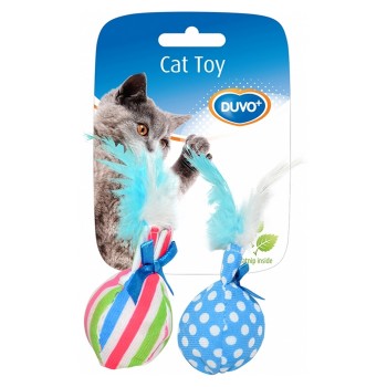 Bolas Com Pluma Para Gato